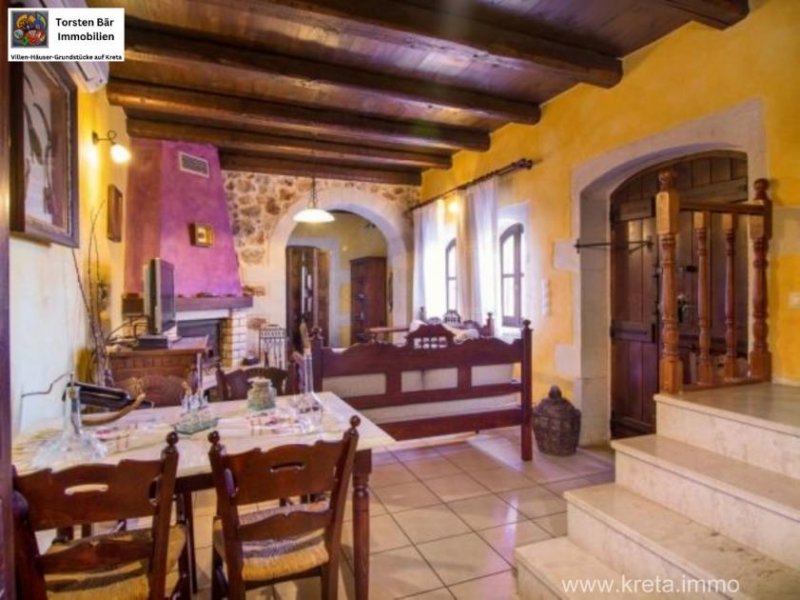 Samonas Kreta, Samonas, Natursteinvilla "Purple Villa" 88,24m² Wfl. Pool Meerblick Haus kaufen